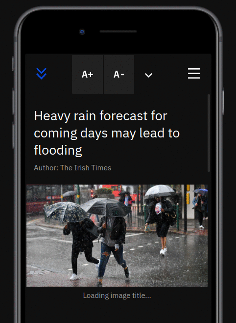 AI Generating an image title